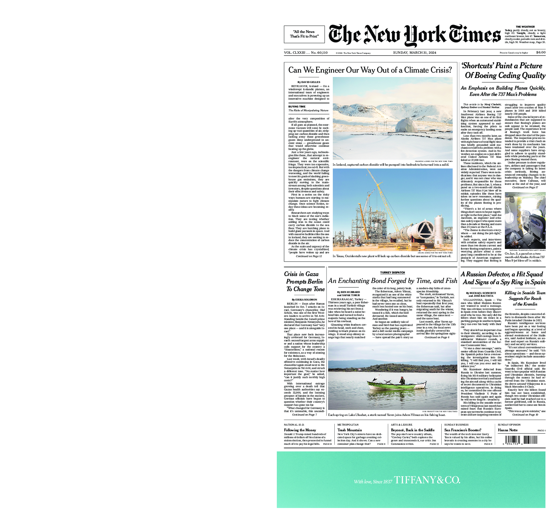 Prima-pagina-New-York-Times-del-2024-03-31