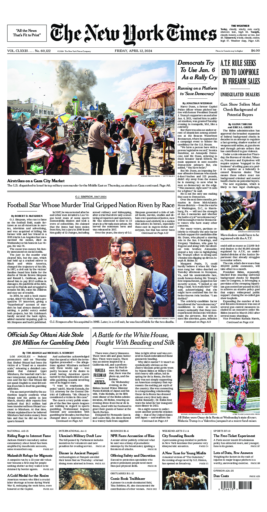 Prima-pagina-New-York-Times-del-2024-04-12