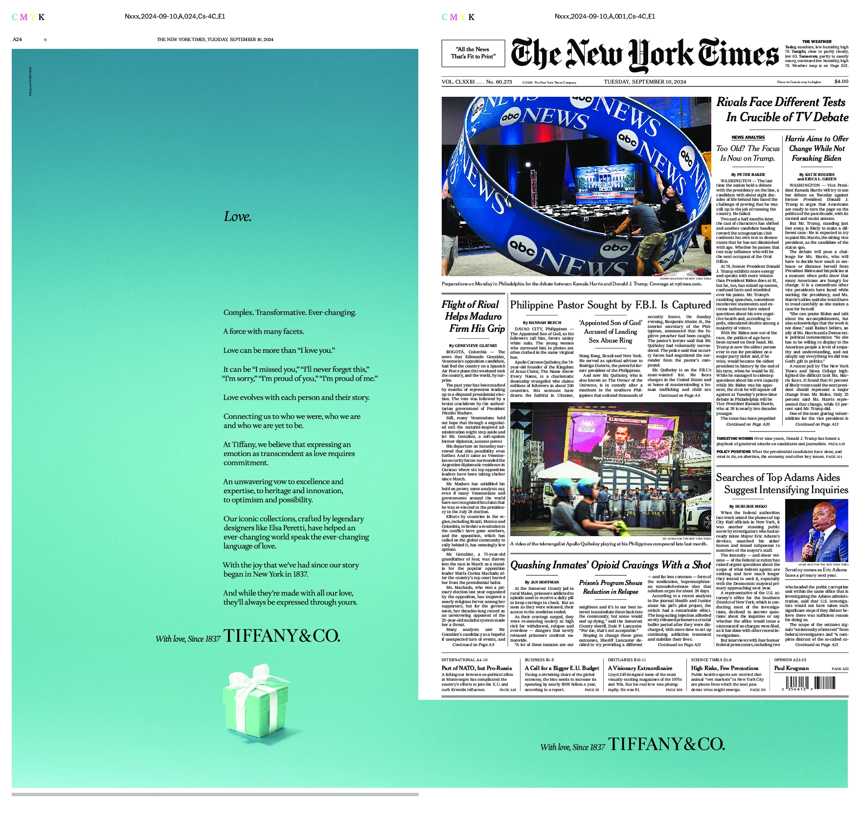 Prima-pagina-del-New-York-Times-edizione-di-oggi-2024-09-10