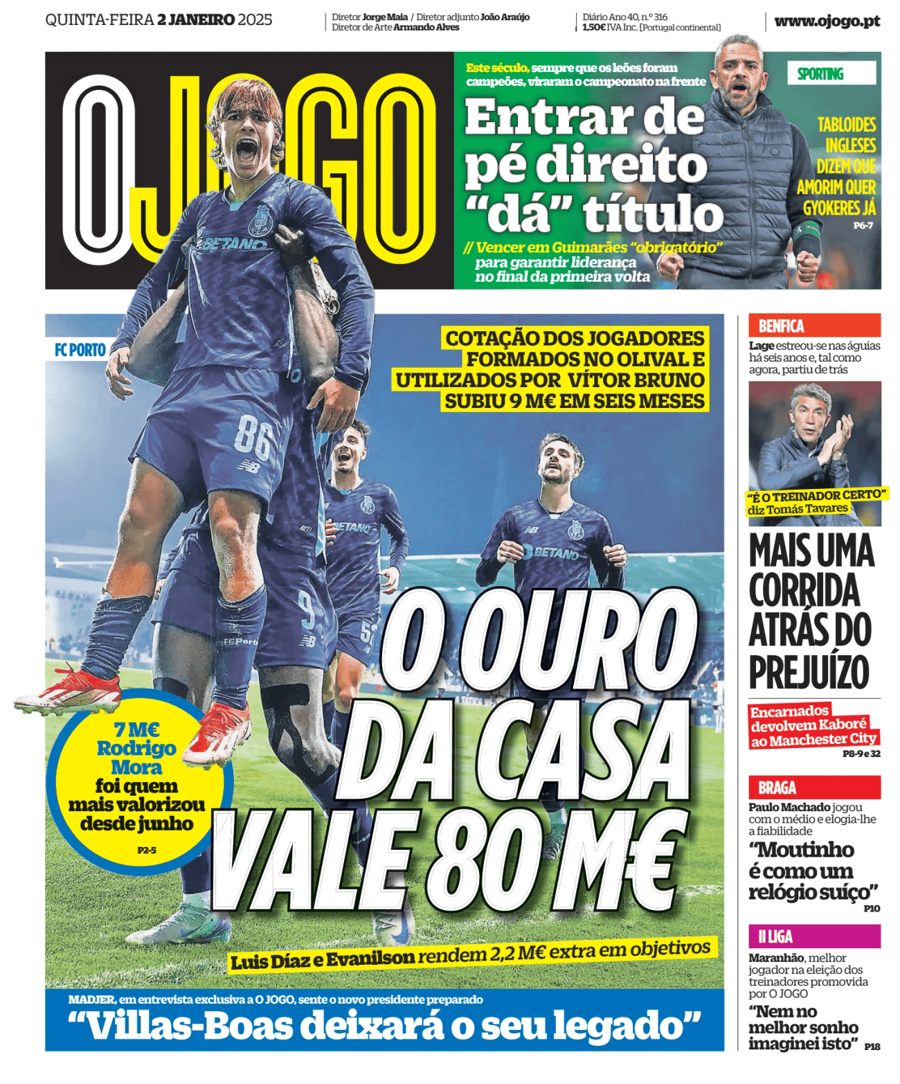 Prima-pagina-O-Jogo-oggi-edizione-di-oggi-20250102