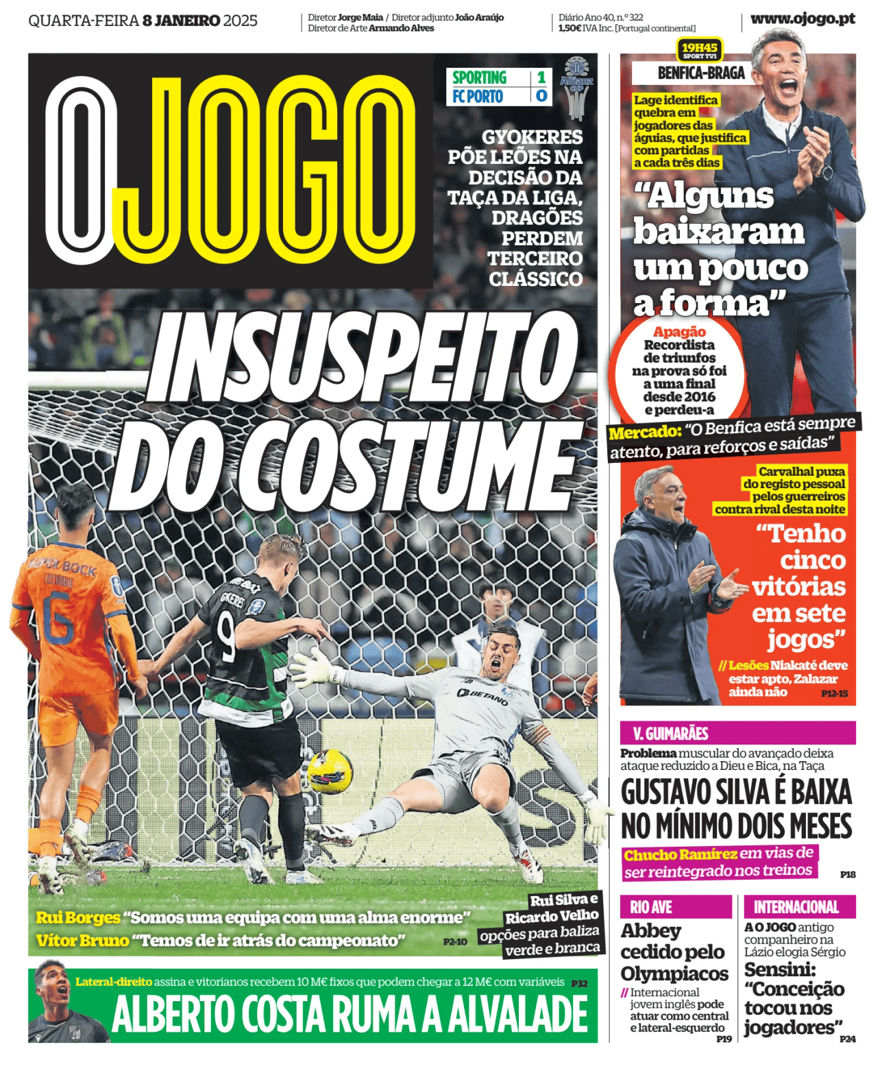 Prima-pagina-O-Jogo-oggi-edizione-di-oggi-20250108