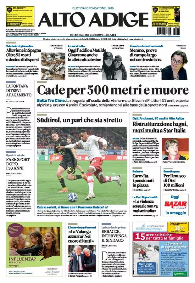 Prima-pagina-alto_adige-edizione-di-oggi-2024-10-31