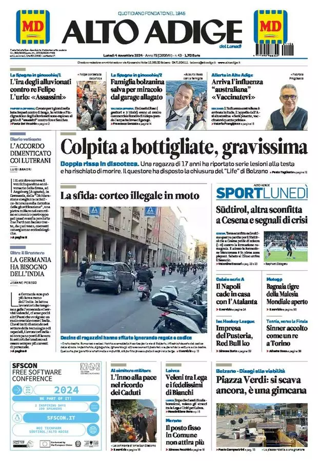 Prima-pagina-alto_adige-edizione-di-oggi-2024-11-04