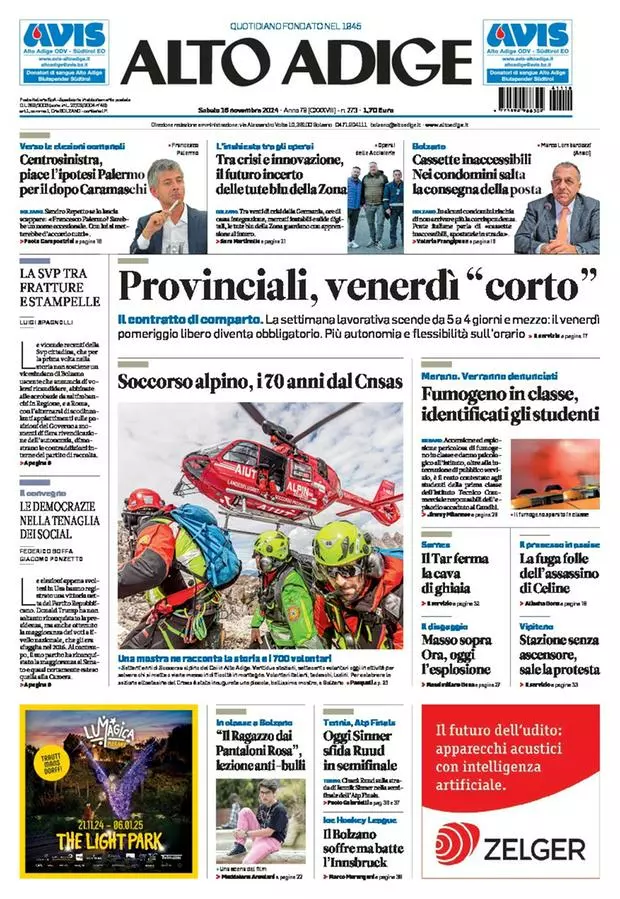 Prima-pagina-alto_adige-edizione-di-oggi-2024-11-16