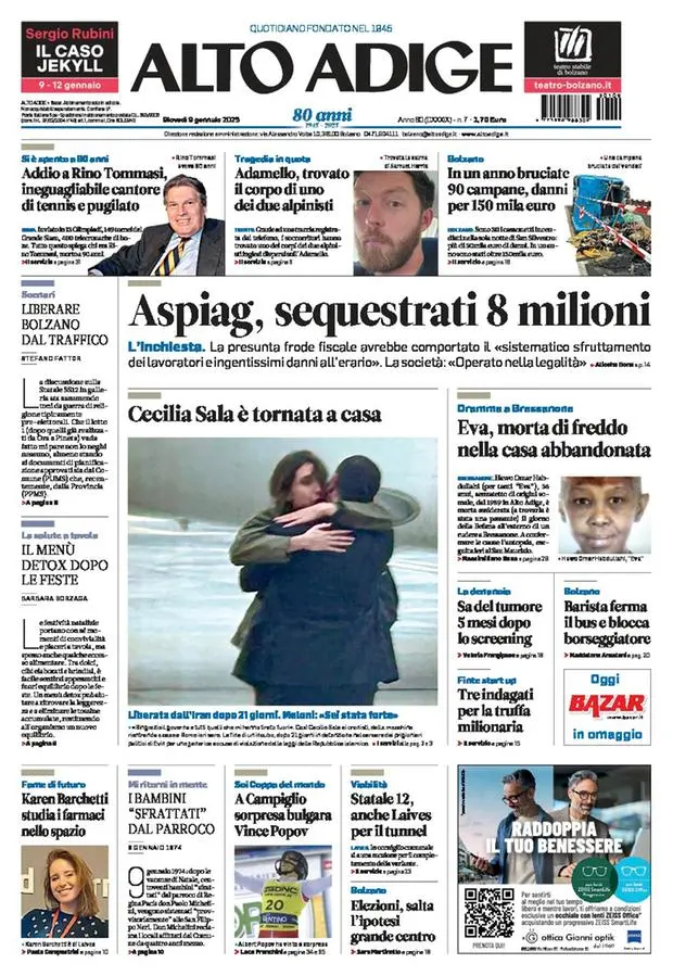 Prima-pagina-alto_adige-edizione-di-oggi-2025-01-09