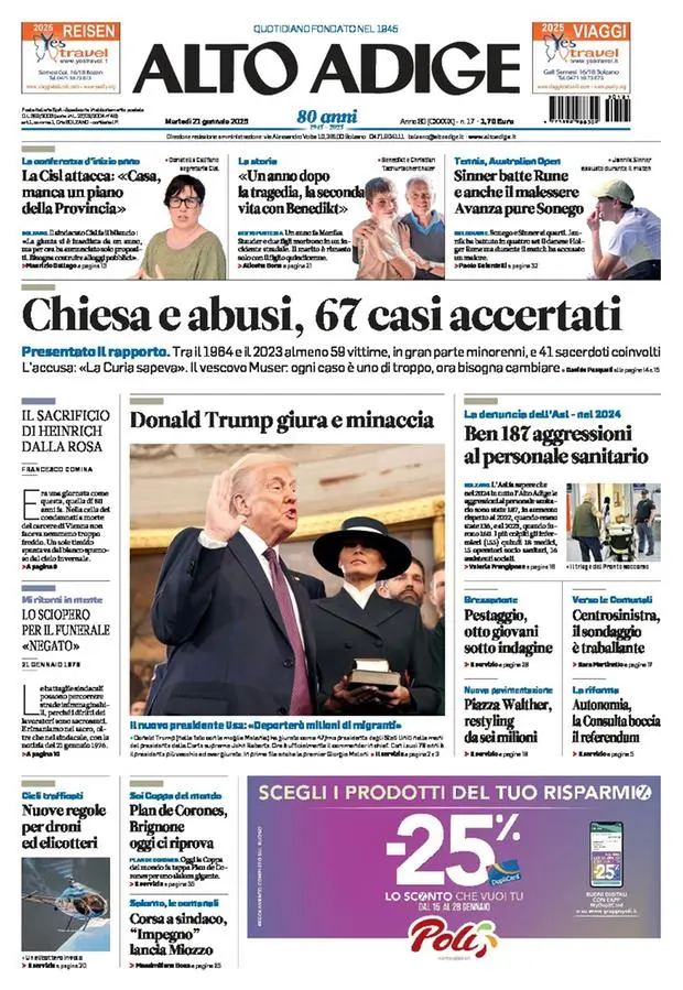 Prima-pagina-alto_adige-edizione-di-oggi-2025-01-21