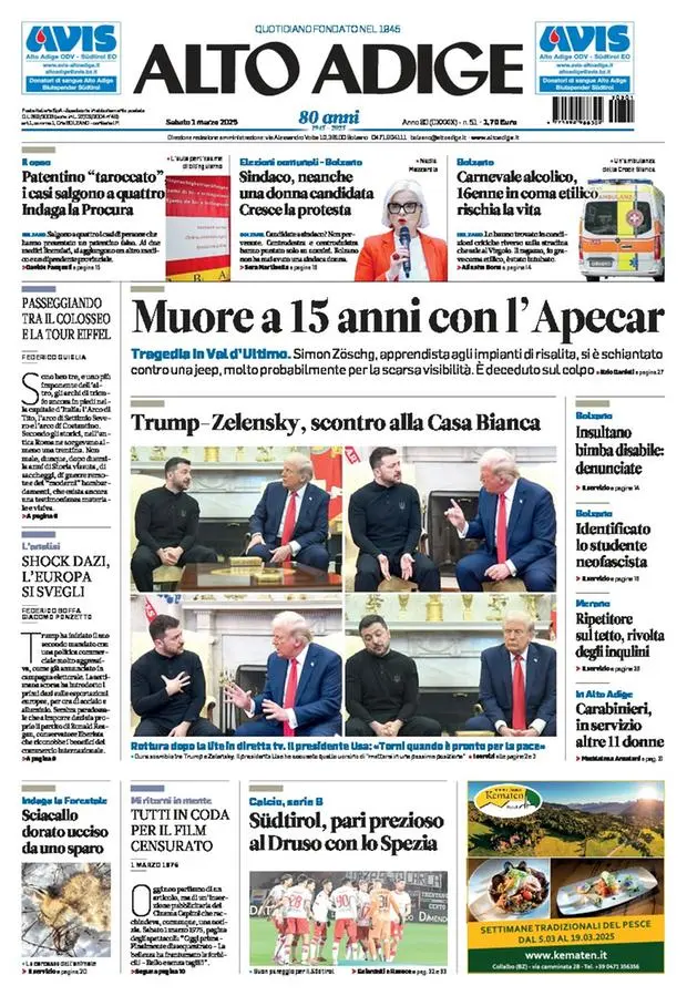 Prima-pagina-alto_adige-edizione-di-oggi-2025-03-01