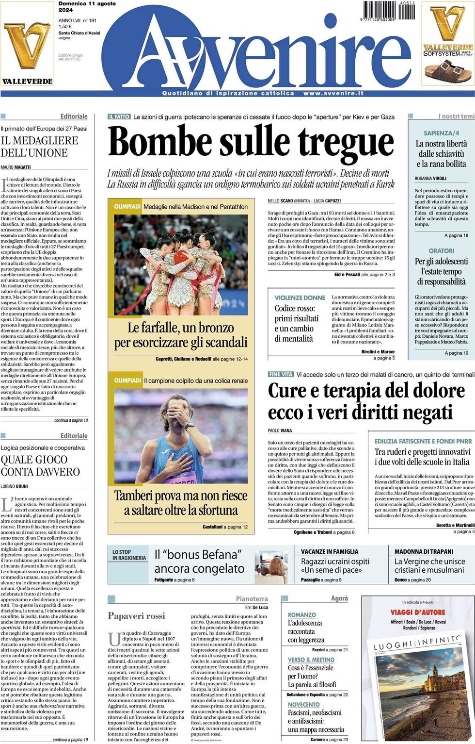 Prima-pagina-avvenire-edizione-di-oggi-11-08-2024