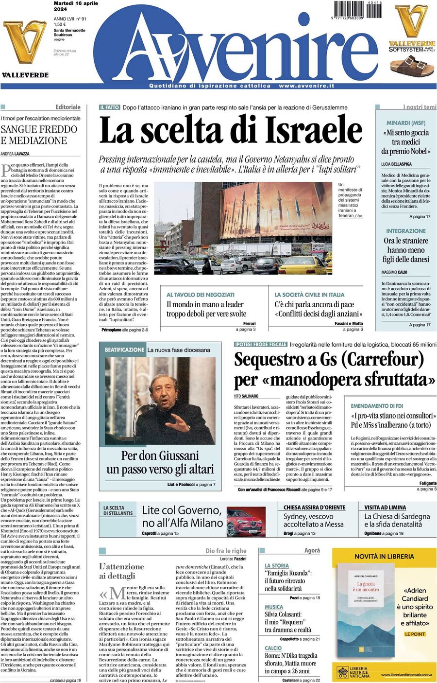 Prima-pagina-avvenire-edizione-di-oggi-16-04-2024