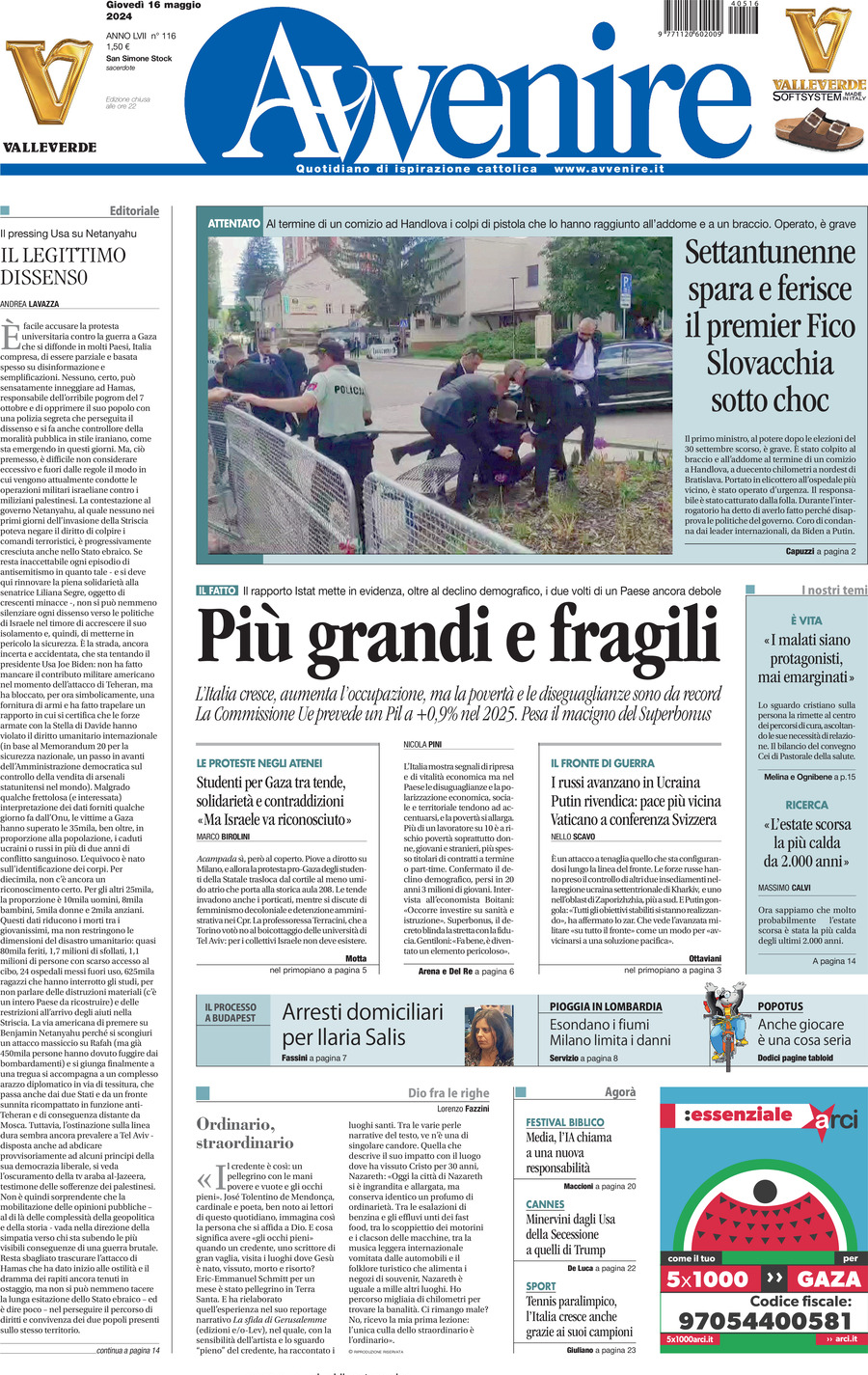 Prima-pagina-avvenire-edizione-di-oggi-16-05-2024