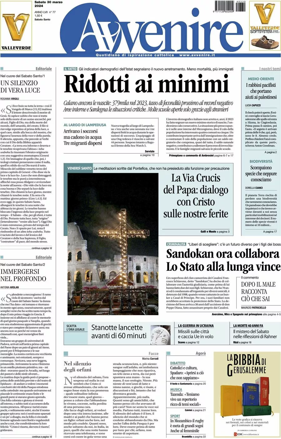 Prima-pagina-avvenire-edizione-di-oggi-30-03-2024