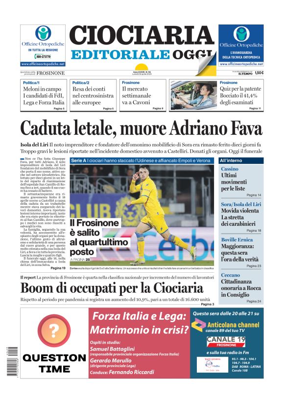 Prima-pagina-ciociaria-editoriale-oggi-edizione-del-20240429