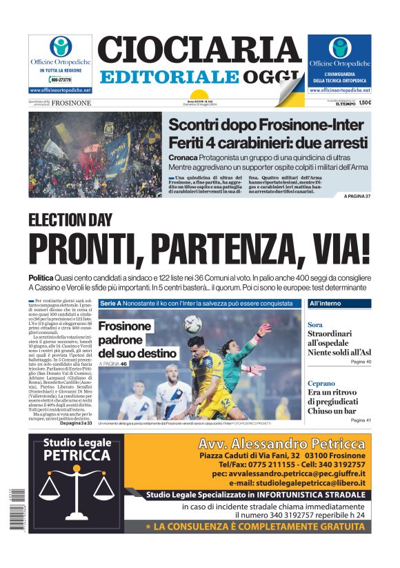 Prima-pagina-ciociaria-editoriale-oggi-edizione-del-20240512