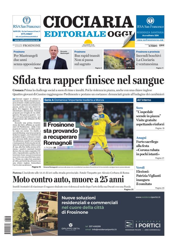 Prima-pagina-ciociaria-editoriale-oggi-edizione-del-20240516