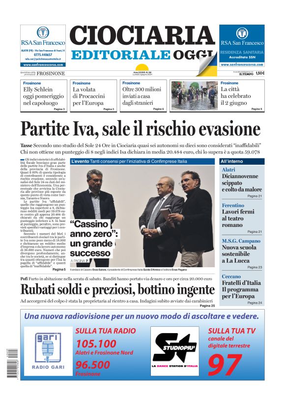 Prima-pagina-ciociaria-editoriale-oggi-edizione-del-20240603