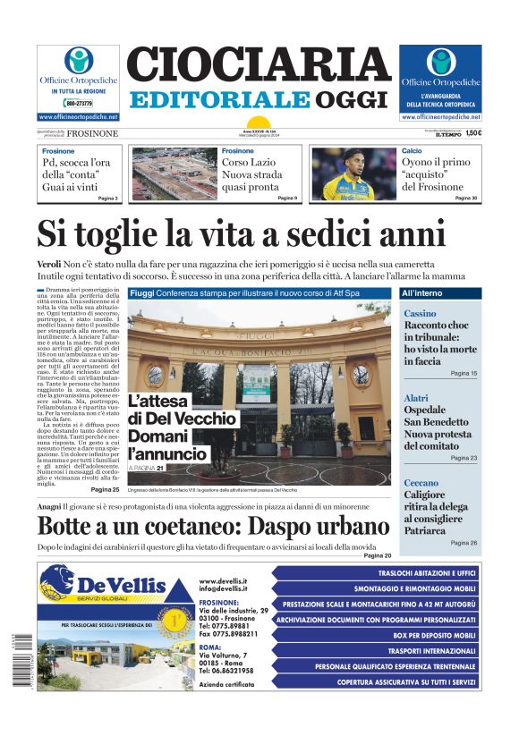 Prima-pagina-ciociaria-editoriale-oggi-edizione-del-20240605