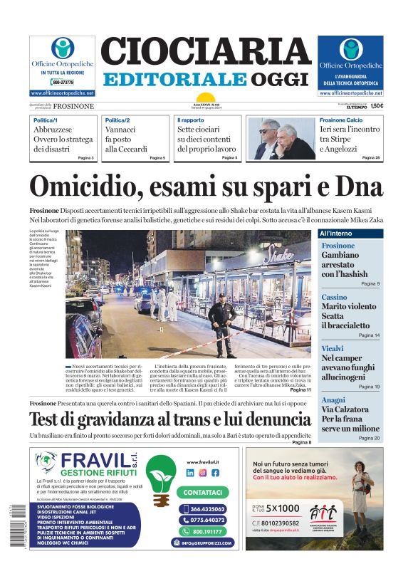 Prima-pagina-ciociaria-editoriale-oggi-edizione-del-20240614