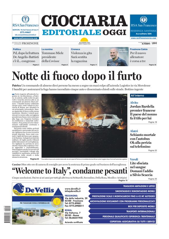 Prima-pagina-ciociaria-editoriale-oggi-edizione-del-20240615