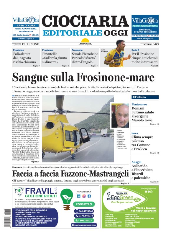 Prima-pagina-ciociaria-editoriale-oggi-edizione-del-20240710