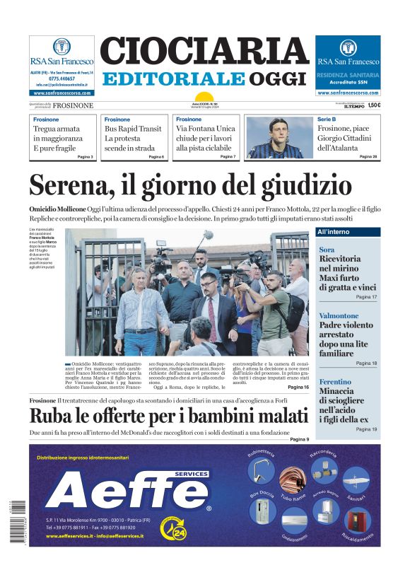 Prima-pagina-ciociaria-editoriale-oggi-edizione-del-20240712