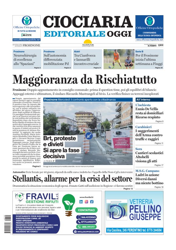 Prima-pagina-ciociaria-editoriale-oggi-edizione-del-20240729