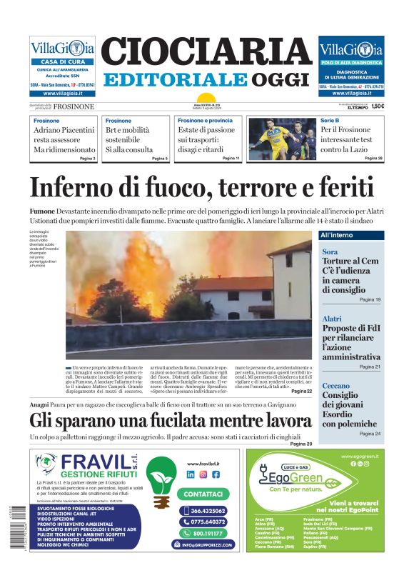 Prima-pagina-ciociaria-editoriale-oggi-edizione-del-20240803