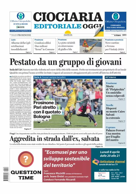 Prima-pagina-ciociaria-editoriale-oggi-edizione-del-20240408