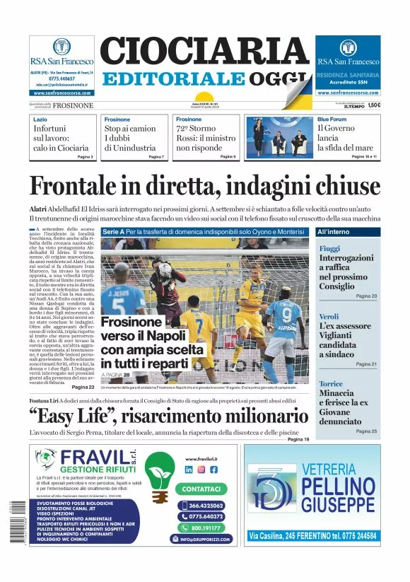 Prima-pagina-ciociaria-editoriale-oggi-edizione-del-20240412