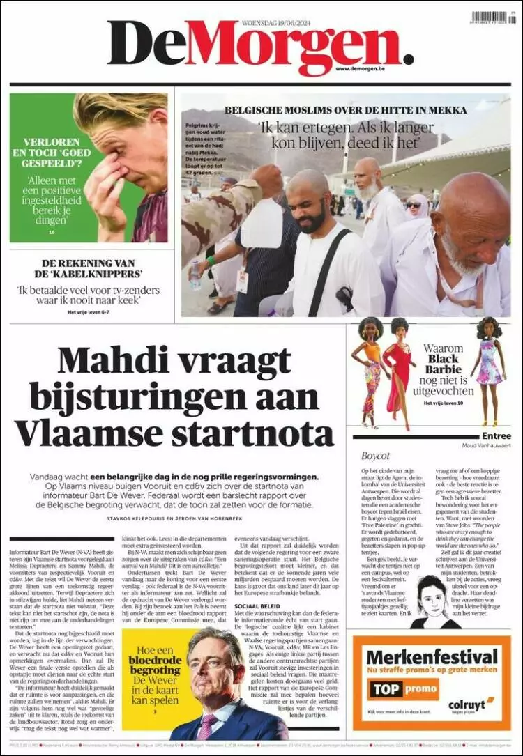 Prima-pagina-de-morgen-edizione-di-oggi-2024-06-19