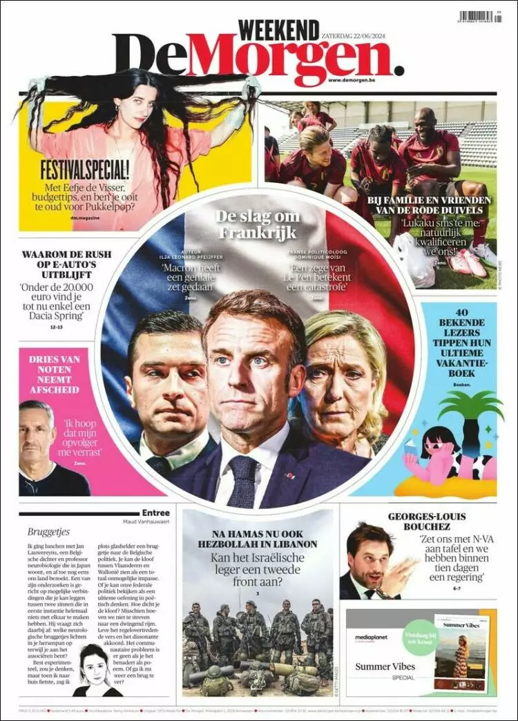 Prima-pagina-de-morgen-edizione-di-oggi-2024-06-22