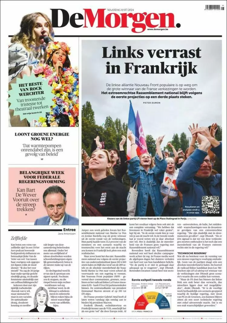 Prima-pagina-de-morgen-edizione-di-oggi-2024-07-08