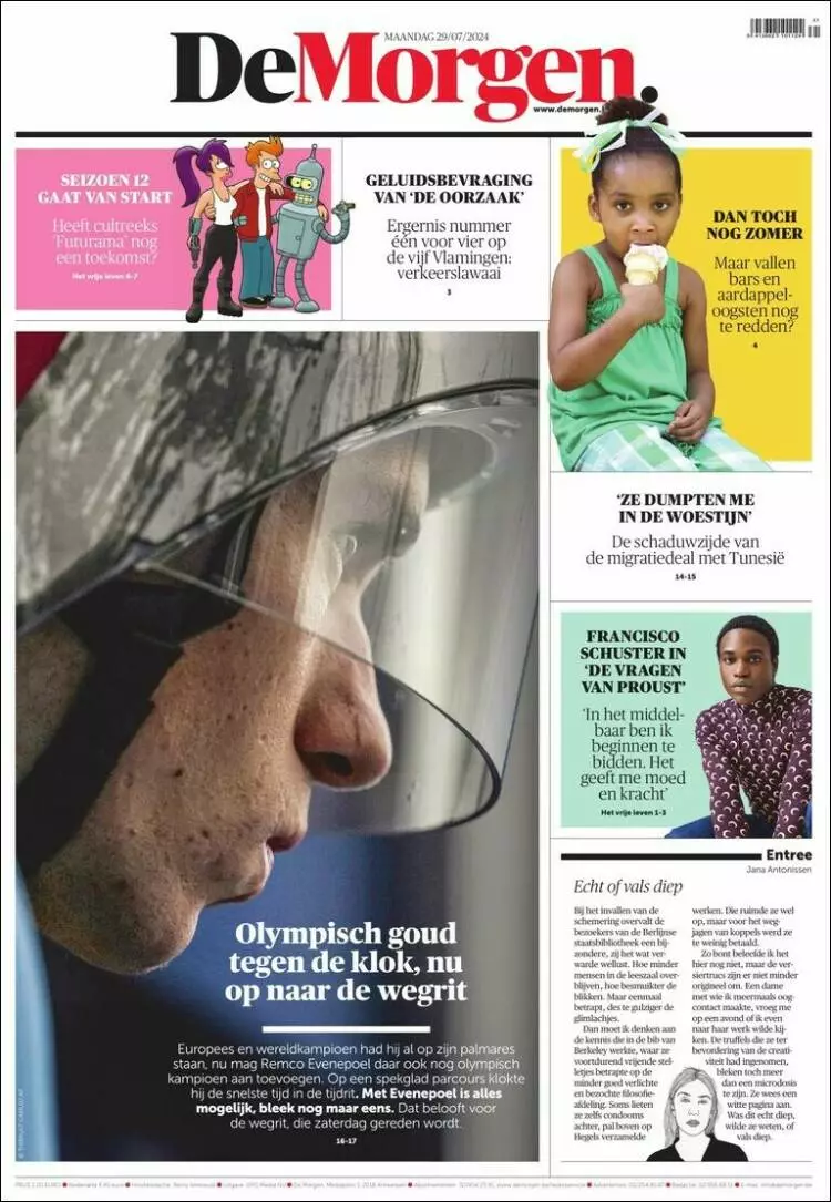 Prima-pagina-de-morgen-edizione-di-oggi-2024-07-29