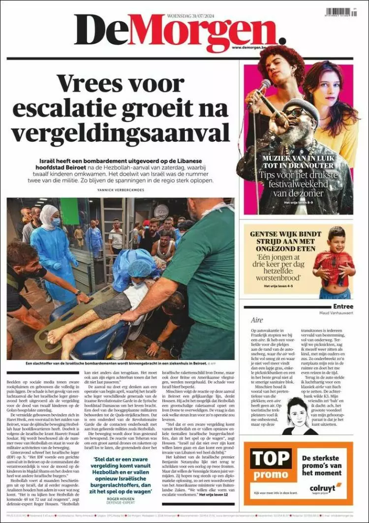 Prima-pagina-de-morgen-edizione-di-oggi-2024-07-31