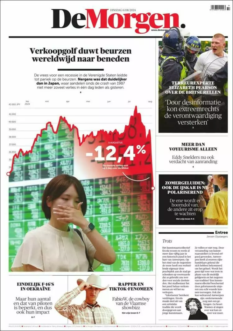 Prima-pagina-de-morgen-edizione-di-oggi-2024-08-06