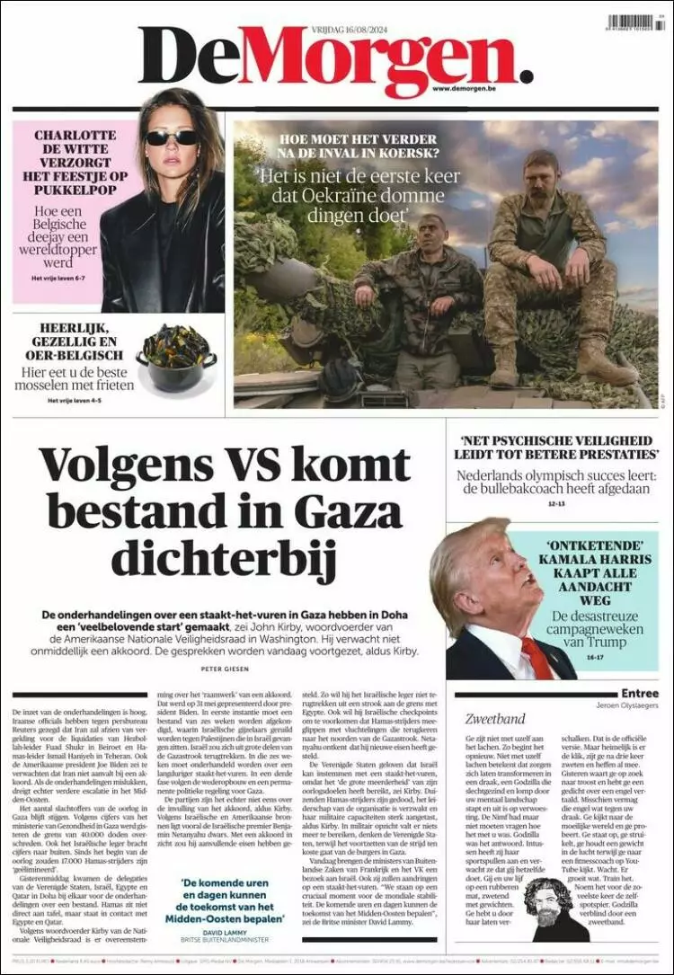 Prima-pagina-de-morgen-edizione-di-oggi-2024-08-16