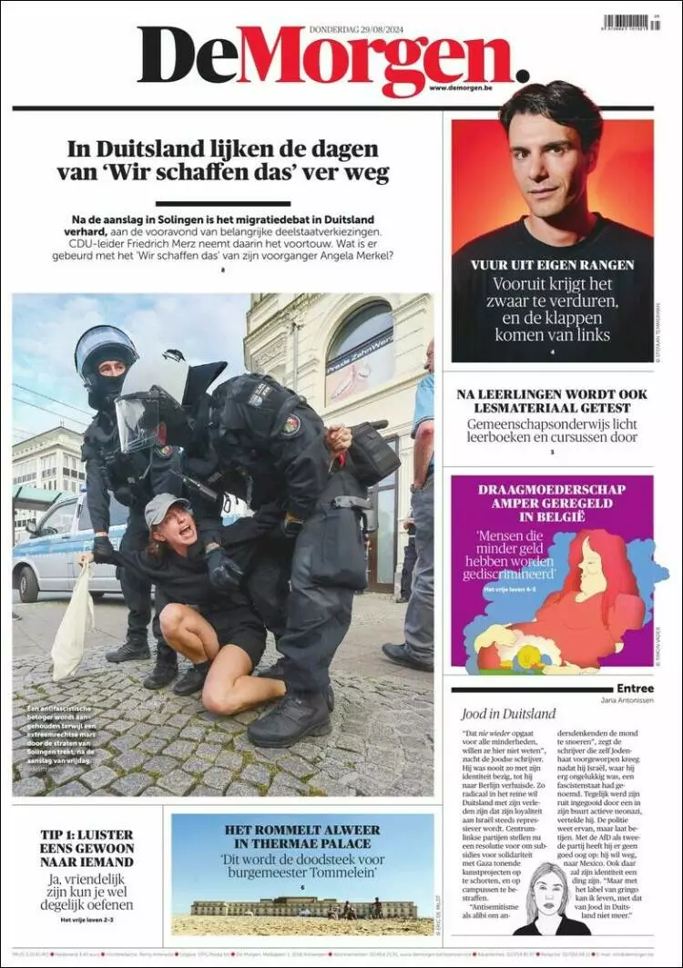 Prima-pagina-de-morgen-edizione-di-oggi-2024-08-29