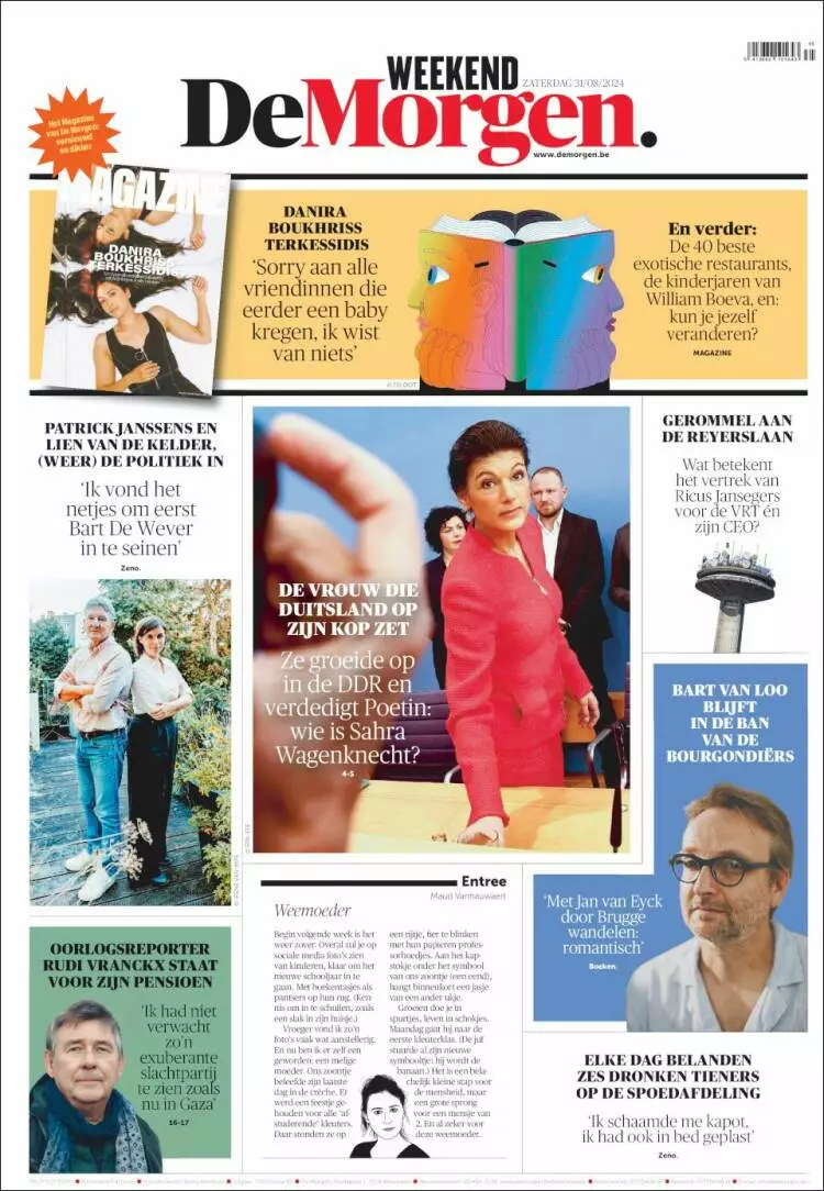 Prima-pagina-de-morgen-edizione-di-oggi-2024-08-31