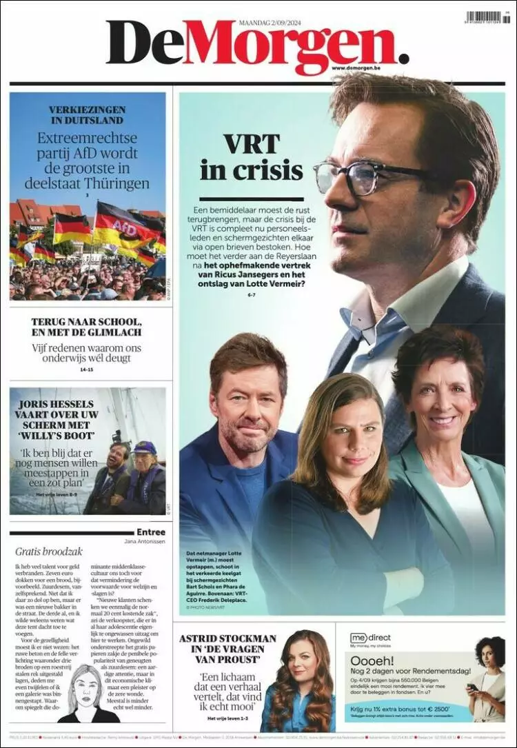 Prima-pagina-de-morgen-edizione-di-oggi-2024-09-02