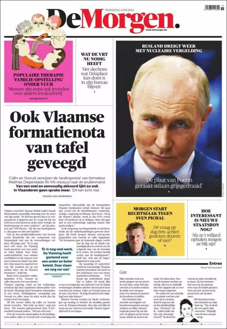 Prima-pagina-de-morgen-edizione-di-oggi-2024-09-04