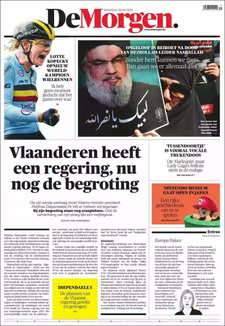 Prima-pagina-de-morgen-edizione-di-oggi-2024-09-30