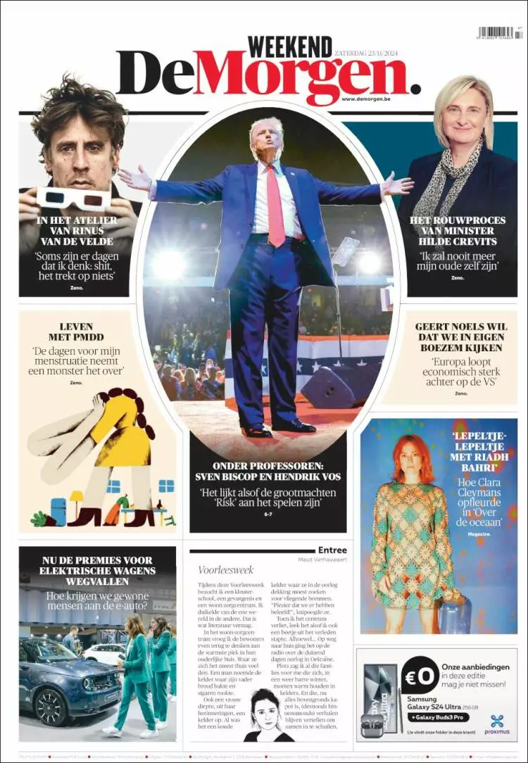 Prima-pagina-de-morgen-edizione-di-oggi-2024-11-23