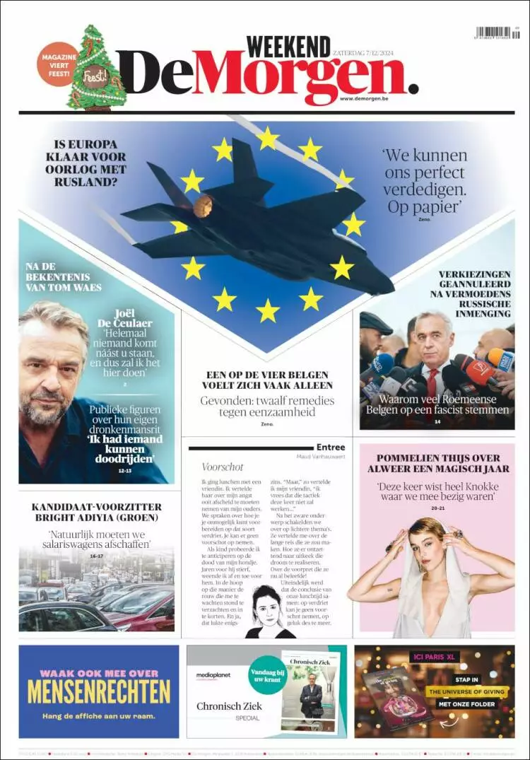 Prima-pagina-de-morgen-edizione-di-oggi-2024-12-07