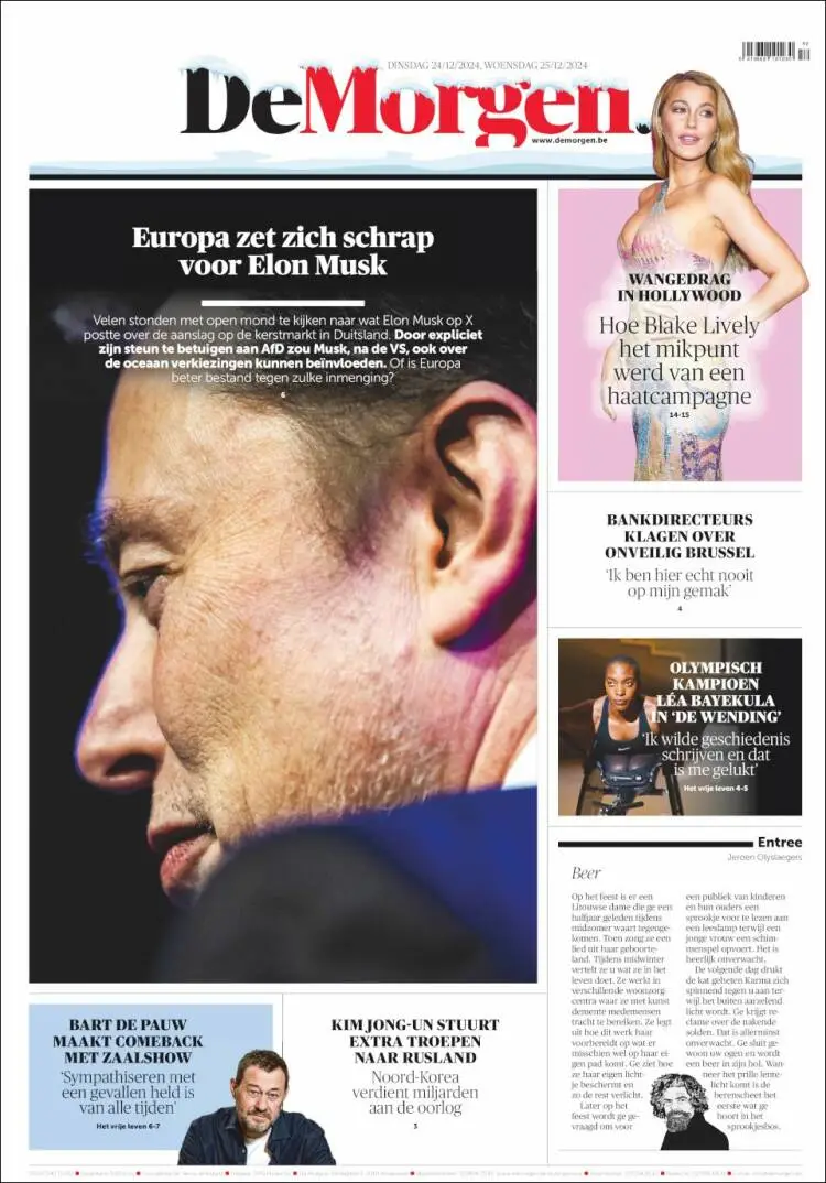 Prima-pagina-de-morgen-edizione-di-oggi-2024-12-24