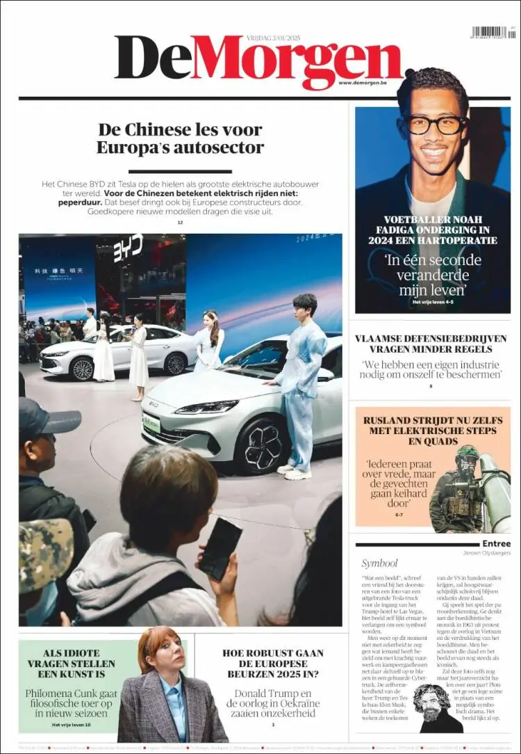 Prima-pagina-de-morgen-edizione-di-oggi-2025-01-03