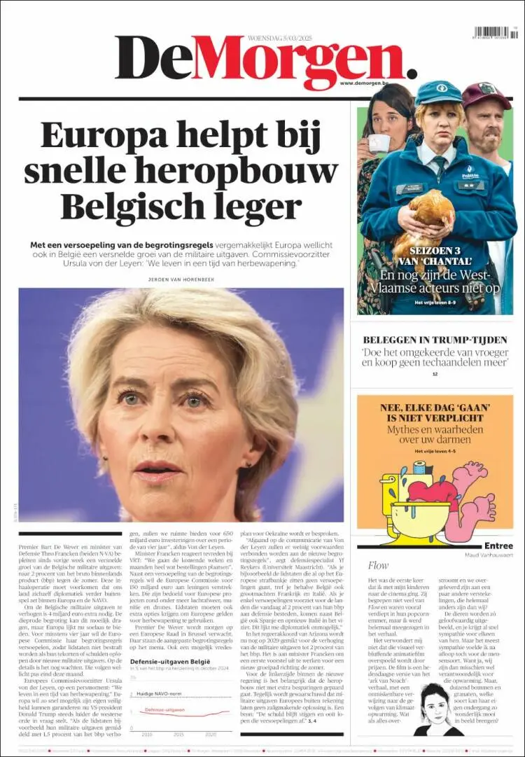 Prima-pagina-de-morgen-edizione-di-oggi-2025-03-05