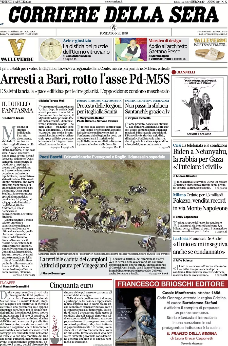 Prima-pagina-del-corriere-della-sera-edizione-di-oggi-05-04-2024