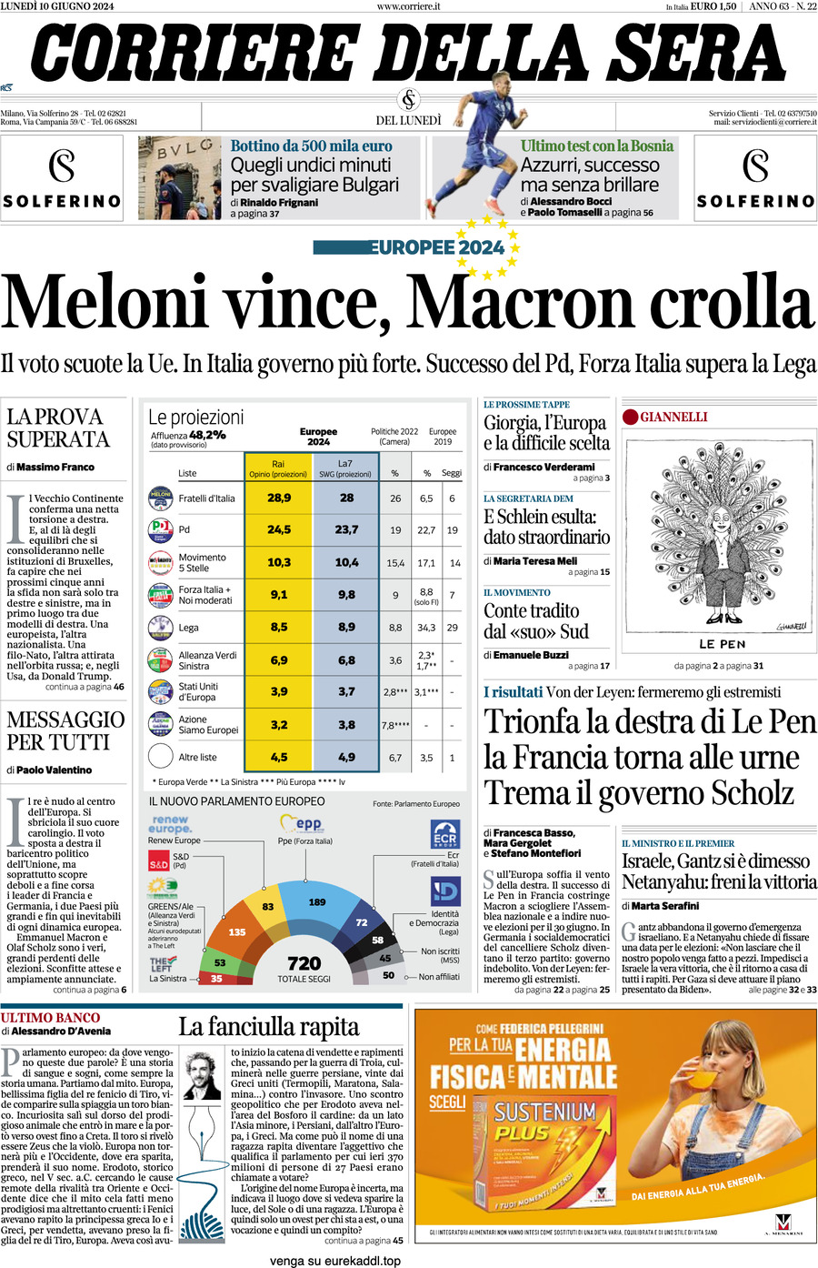 Prima-pagina-del-corriere-della-sera-edizione-di-oggi-10-06-2024