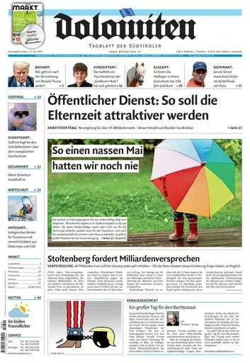 Prima-pagina-dolomiten-del-2024-06-01