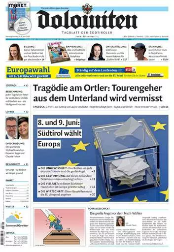 Prima-pagina-dolomiten-del-2024-06-08