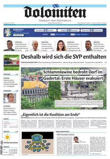 Prima-pagina-dolomiten-del-2024-06-18